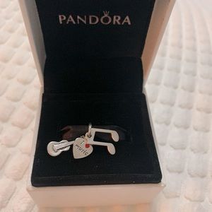 Pandora Dangle Charm “I Love Music”